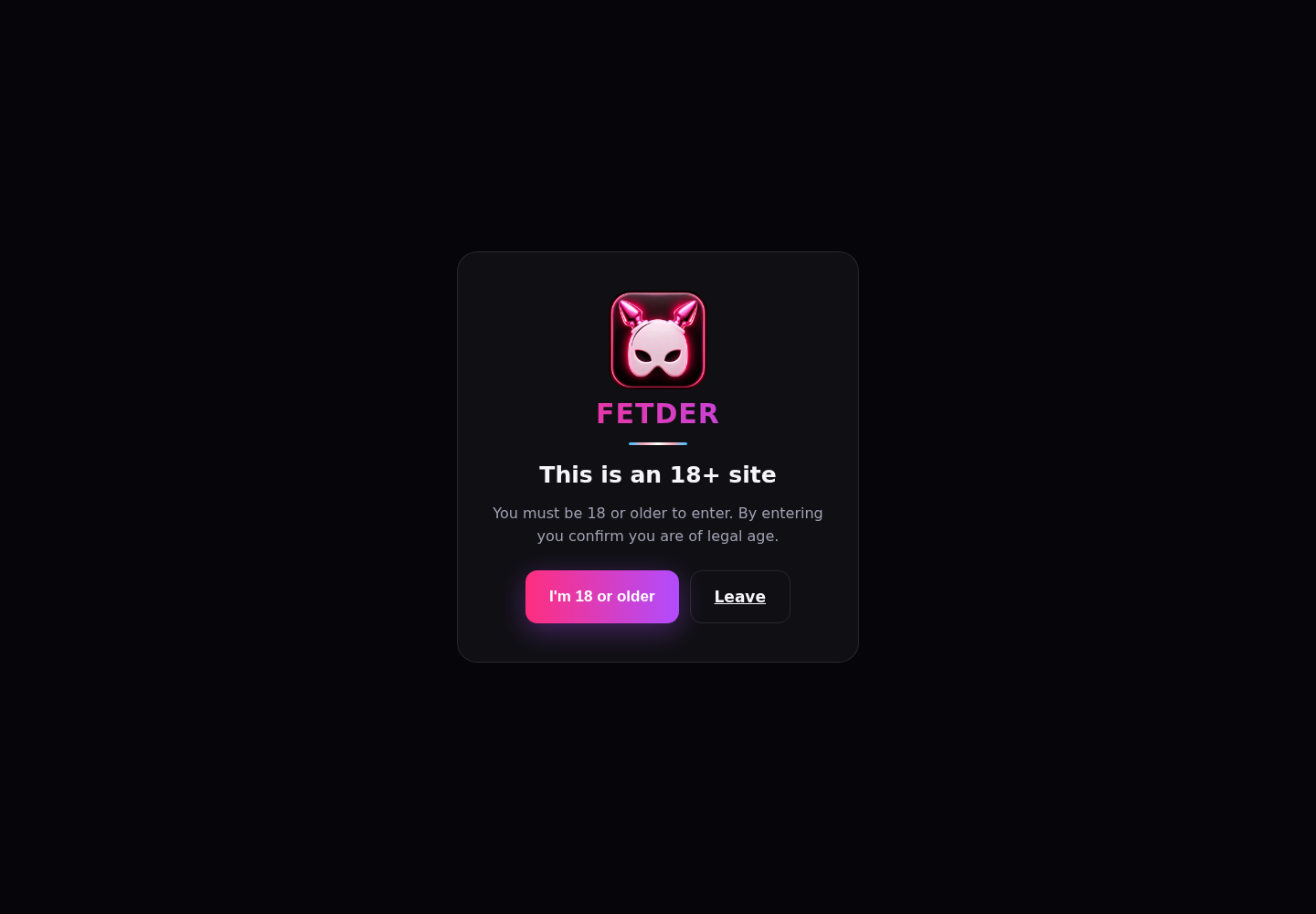 Current fetder.com site